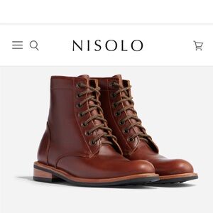 Nisolo Amalia all weather boots.
